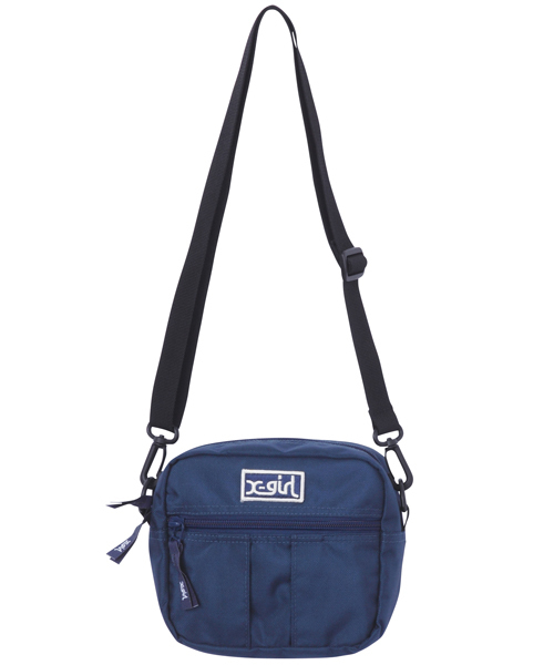 X-girl（エックスガール）の「OUTDOOR SHOULDER BAG（ショルダーバッグ・レディース・ブラック/パープル/ネイビー・ONE SIZE）」の2枚目の写真
