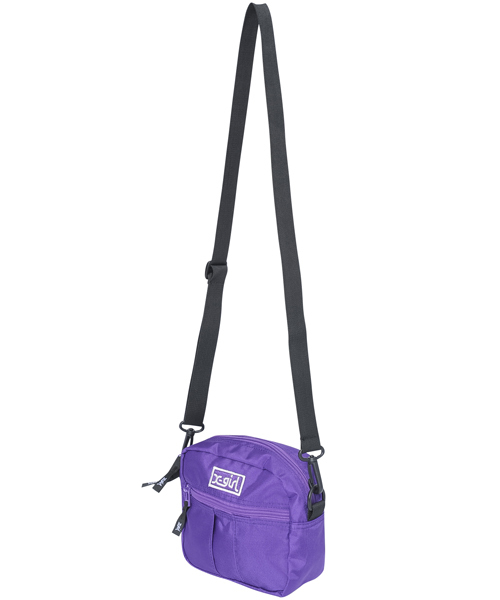 X-girl（エックスガール）の「OUTDOOR SHOULDER BAG（ショルダーバッグ・レディース・ブラック/パープル/ネイビー・ONE SIZE）」の4枚目の写真