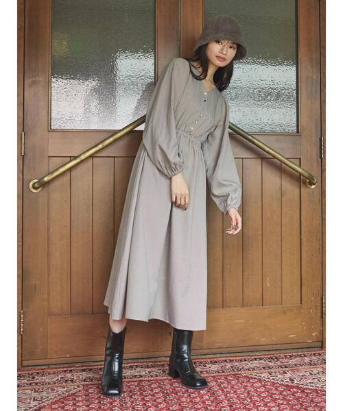 Green　Parks（グリーンパークス）の「・シャギーハット（ハット・レディース・アイボリー/ブラック/モカ/グリーン・FREE）」の6枚目の写真