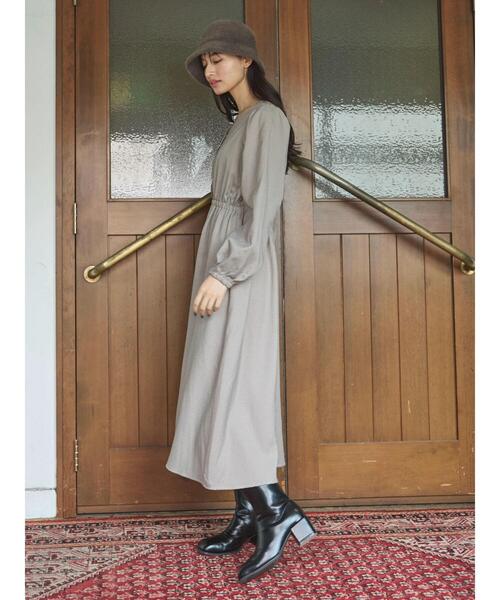 Green　Parks（グリーンパークス）の「・シャギーハット（ハット・レディース・アイボリー/ブラック/モカ/グリーン・FREE）」の7枚目の写真