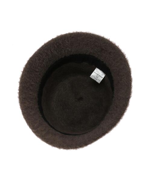 Green　Parks（グリーンパークス）の「・シャギーハット（ハット・レディース・アイボリー/ブラック/モカ/グリーン・FREE）」の12枚目の写真