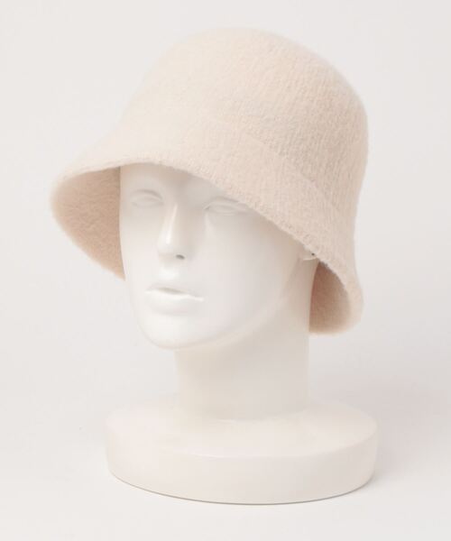 Green　Parks（グリーンパークス）の「・シャギーハット（ハット・レディース・アイボリー/ブラック/モカ/グリーン・FREE）」の20枚目の写真