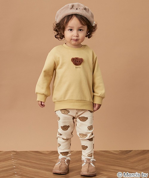 petit main（プティマイン）の「【Miffy】ベレー帽（ハンチング/ベレー帽・キッズ・オフホワイト/モカ・52cm/50cm/54cm）」の14枚目の写真