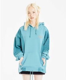 X-girl | COLORBLOCK SWEAT HOODIE(パーカー)