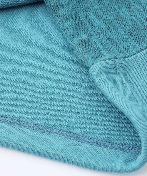 X-girl（エックスガール）の「COLORBLOCK SWEAT HOODIE（パーカー・レディース・チャコール/ライトグリーン/ホワイト・S/M）」の15枚目の写真