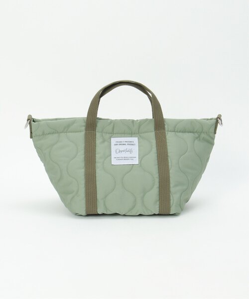 LBC（エルビーシー）の「2WAYひょうたんキルトトートバッグ（トートバッグ・レディース・グリーン/ベージュ/ブラック・FREE）」の20枚目の写真