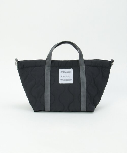 LBC（エルビーシー）の「2WAYひょうたんキルトトートバッグ（トートバッグ・レディース・グリーン/ベージュ/ブラック・FREE）」の6枚目の写真