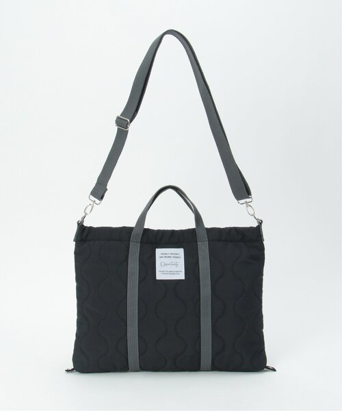 LBC（エルビーシー）の「2WAYひょうたんキルトトートバッグ（トートバッグ・レディース・グリーン/ベージュ/ブラック・FREE）」の11枚目の写真