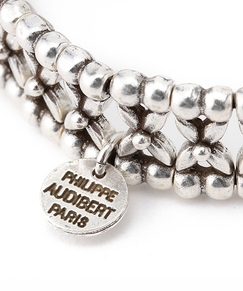 PHILIPPE AUDIBERT（フィリップ オーディベール）の「【Oggi7月号掲載】PHILIPPE AUDIBERT / "Lys" ブレスレット（ブレスレット・レディース・シルバー・ONE SIZE）」の4枚目の写真