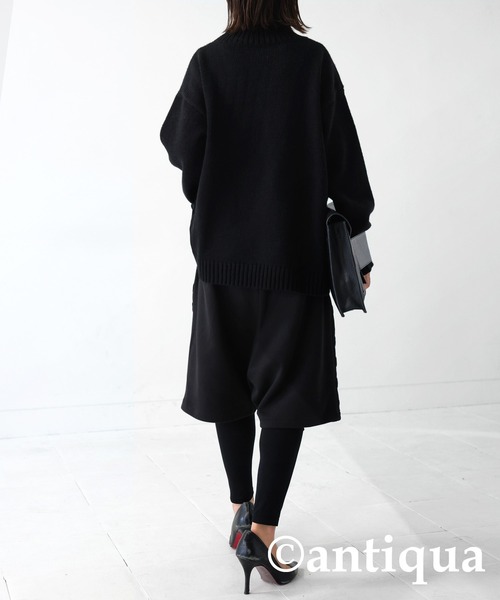 antiqua（アンティカ）の「サルエルハーフパンツ（その他パンツ・レディース・ブラック・FREE）」の12枚目の写真