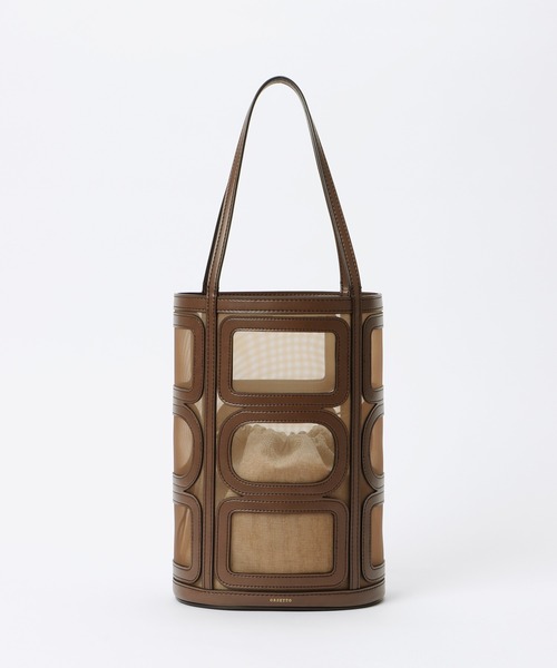 バッグ ORSETTO TULLE BUCKET BAG オルセット ORSETTO TULLE BUCKET BAG チュールバケットバッグ