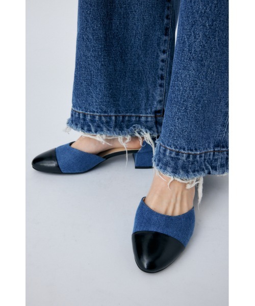 MOUSSY（マウジー）の「COLOR BLOCK パンプス（パンプス・レディース・アイボリー/ブラック/ブルー・SMALL/MEDIUM/LARGE）」の10枚目の写真