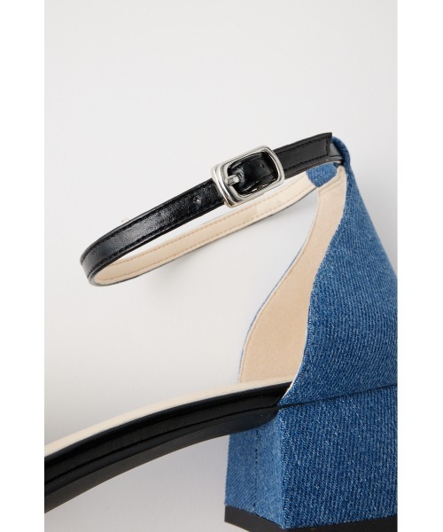 MOUSSY（マウジー）の「COLOR BLOCK パンプス（パンプス・レディース・アイボリー/ブラック/ブルー・SMALL/MEDIUM/LARGE）」の8枚目の写真