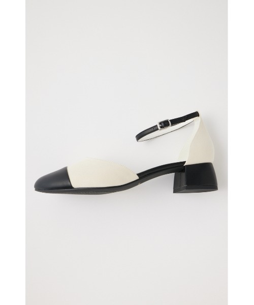 MOUSSY（マウジー）の「COLOR BLOCK パンプス（パンプス・レディース・アイボリー/ブラック/ブルー・SMALL/MEDIUM/LARGE）」の6枚目の写真