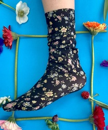 SWEDISH STOCKING（スウェディッシュストッキングス）の「Ada Flower Socks Black/Mix（ソックス/靴下）」