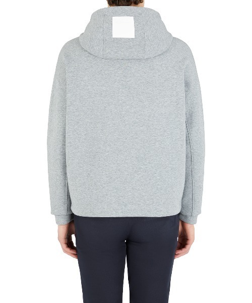 EMPORIO ARMANI▼コットンミックス ロゴ フードスウェットシャツ EMPORIO ARMANI トレーナー スウェット 「エンポリオ アルマーニ