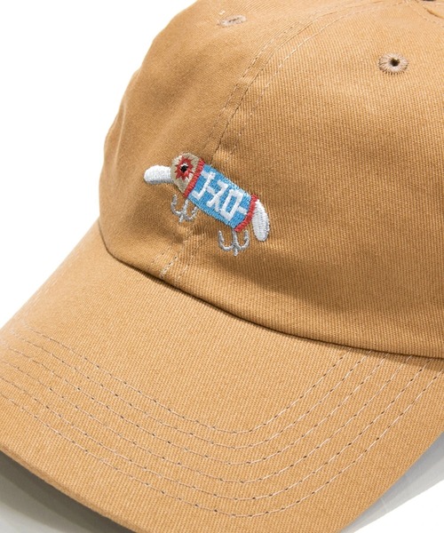 go slow caravan（ゴースローキャラバン）の「ツイル刺繍 BBキャップ（キャップ・メンズ・グリーン系その他/ブルー系その他/ブラック/ベージュ・FREE）」の3枚目の写真