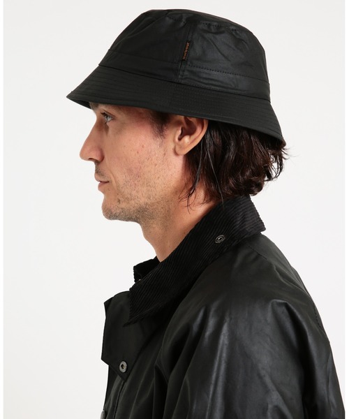 Barbour ブラック バケットハット Lサイズ Barbour × BARACUTA》バケットハット｜キャップ/ハット