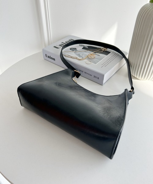 wears（ウェアーズ）の「PUコンパクトハンドバッグ（ショルダーバッグ・レディース・ブラウン/ダークブラウン/ブラック・FREE）」の9枚目の写真