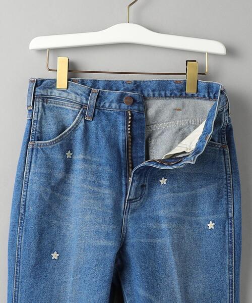 Wrangler（ラングラー）の「【別注】＜Wrangler＞エンブロイダリー フレアデニムパンツ（デニムパンツ・レディース・ライトブルー・M/S）」の15枚目の写真