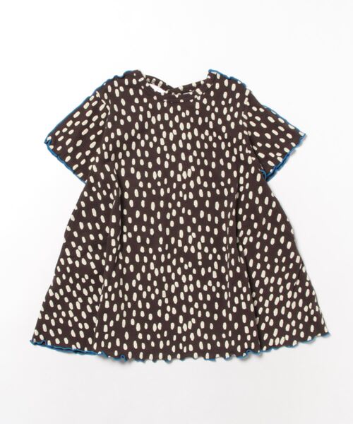 HOGAN RANCH WEAR（ホーガンランチウエア）の「メローバッククロスワンピース(90～150cm)（ワンピース・キッズ・チャコール/パープル・90/100/110/120/130/140/150）」の7枚目の写真