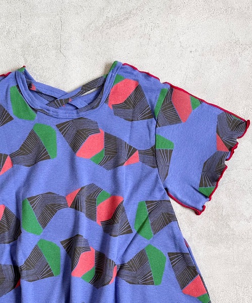 HOGAN RANCH WEAR（ホーガンランチウエア）の「メローバッククロスワンピース(90～150cm)（ワンピース・キッズ・チャコール/パープル・90/100/110/120/130/140/150）」の11枚目の写真