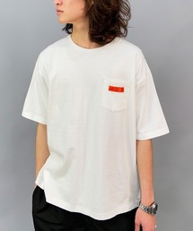 RVCA/ルーカ CHAINMAIL POCKET SST Tシャツ/カットソー/半袖 リンクコーデ サーファー BD041-234