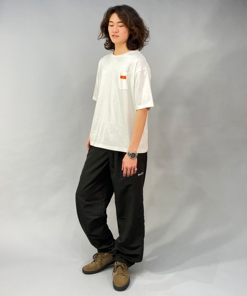 RVCA(ルーカ)の「RVCA/ルーカ CHAINMAIL POCKET SST Tシャツ/カットソー/半袖 リンクコーデ サーファー BD041-234(Tシャツ/カットソー・メンズ・グレー/ホワイト/スミクロ・M/L/XL)」の10枚目の写真