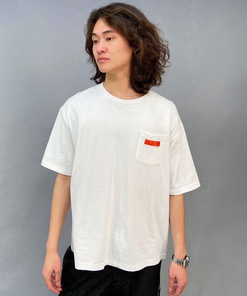 RVCA(ルーカ)の「RVCA/ルーカ CHAINMAIL POCKET SST Tシャツ/カットソー/半袖 リンクコーデ サーファー BD041-234(Tシャツ/カットソー・メンズ・グレー/ホワイト/スミクロ・M/L/XL)」の18枚目の写真