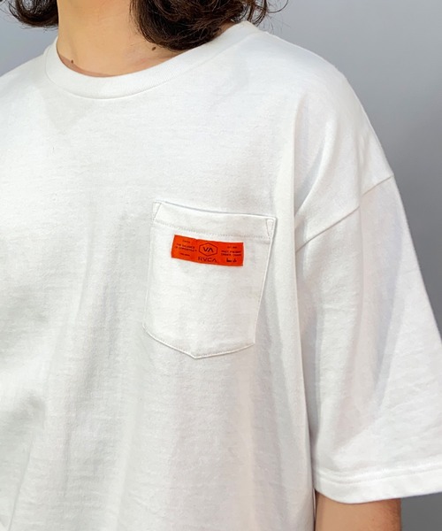 セール】RVCA/ルーカ CHAINMAIL POCKET SST Tシャツ/カットソー