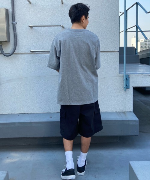 RVCA(ルーカ)の「RVCA/ルーカ CHAINMAIL POCKET SST Tシャツ/カットソー/半袖 リンクコーデ サーファー BD041-234(Tシャツ/カットソー・メンズ・グレー/ホワイト/スミクロ・M/L/XL)」の7枚目の写真