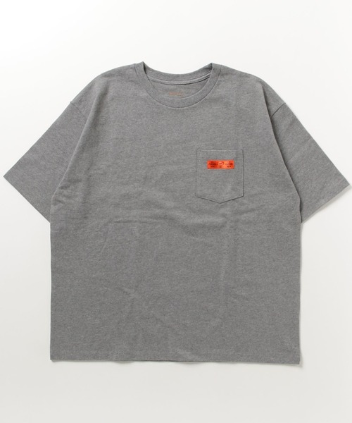 RVCA(ルーカ)の「RVCA/ルーカ CHAINMAIL POCKET SST Tシャツ/カットソー/半袖 リンクコーデ サーファー BD041-234(Tシャツ/カットソー・メンズ・グレー/ホワイト/スミクロ・M/L/XL)」の8枚目の写真