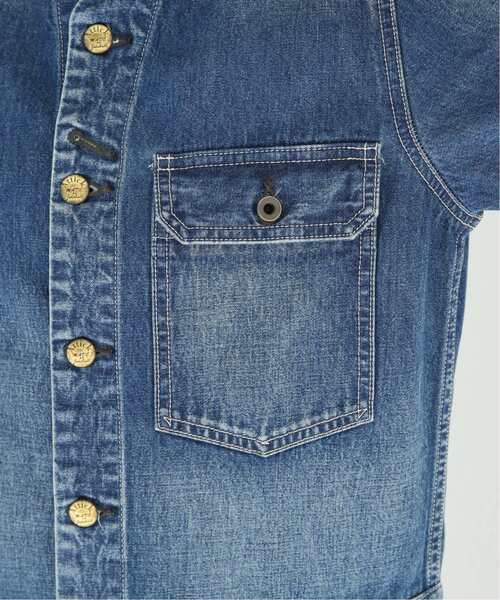 Attick by Johnbull/アティック バイ ジョンブル】Denim all in one