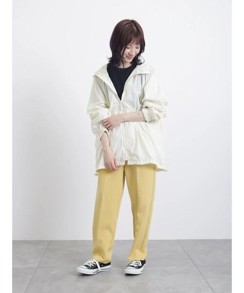 Samansa Mos2 blue（サマンサモスモスブルー）の「ジャカードテレコクルータンク（Tシャツ/カットソー・レディース・ベージュ/ブラック/オフホワイト/グレー・MEDIUM/LARGE）」の14枚目の写真