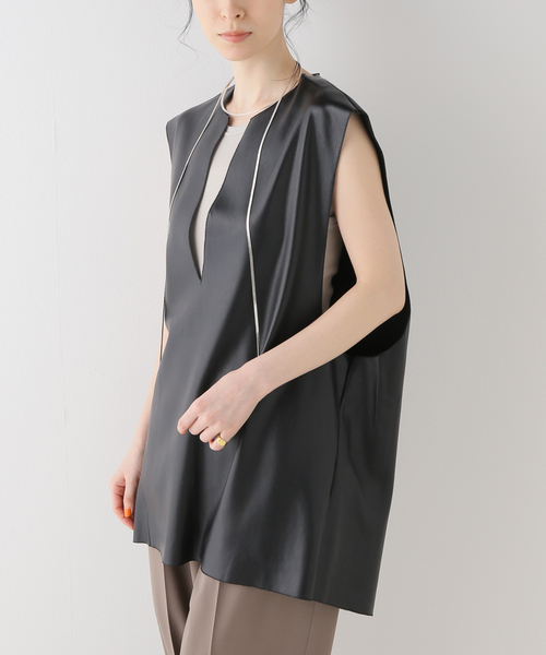 jakke（ジャッキー）の「【JAKKE/ジャッキー】VERITY ベスト（ベスト・レディース・ブラック・MEDIUM）」の21枚目の写真