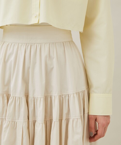 MATURED（マチュアード）の「【MATURED/マチュアード】クロップドシャツ（シャツ/ブラウス・レディース・イエロー/ホワイト/ブルー・FREE）」の17枚目の写真