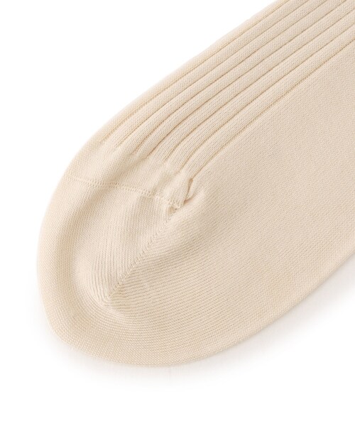 UNTITLED（アンタイトル）の「リブショートソックス（ソックス/靴下・レディース・ライトベージュ/ブラック/キャメル・99）」の5枚目の写真