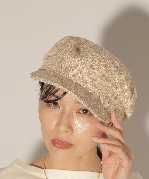 BARNYARDSTORM(バンヤードストーム)の「サマーキャスケット(キャスケット・レディース・ブラック/ナチュラル・FREE)」の4枚目の写真