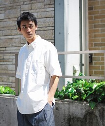 BEAMS | BEAMS / イージーフィット ボタンダウン シャツ(シャツ/ブラウス)