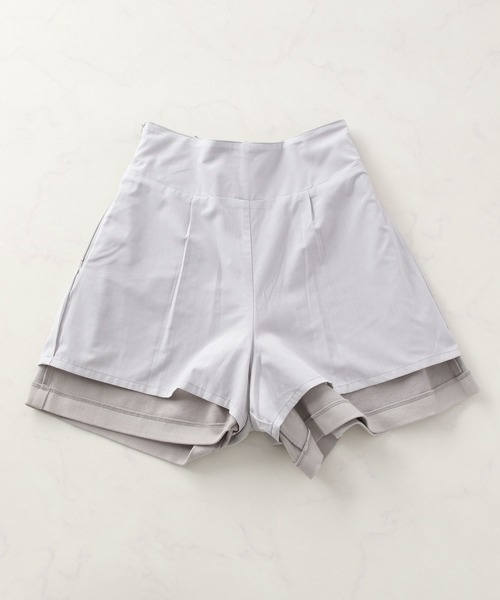 Heather（ヘザー）の「DAILYショートパンツ　195624（その他パンツ・レディース・オフホワイト/グレー/ブラック・S/M）」の7枚目の写真