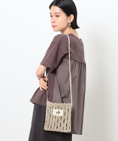 ONIGIRI(オニギリ)の「サコッシュ(ショルダーバッグ・レディース・ブルー/オレンジ/ベージュ・FREE)」の12枚目の写真