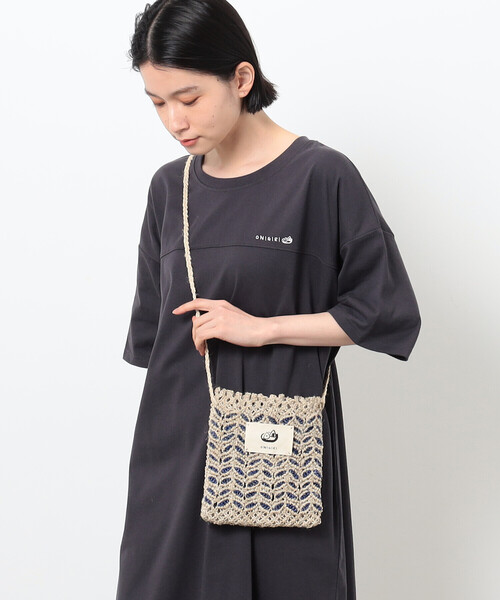 ONIGIRI(オニギリ)の「サコッシュ(ショルダーバッグ・レディース・ブルー/オレンジ/ベージュ・FREE)」の14枚目の写真