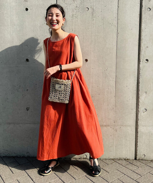 ONIGIRI(オニギリ)の「サコッシュ(ショルダーバッグ・レディース・ブルー/オレンジ/ベージュ・FREE)」の16枚目の写真