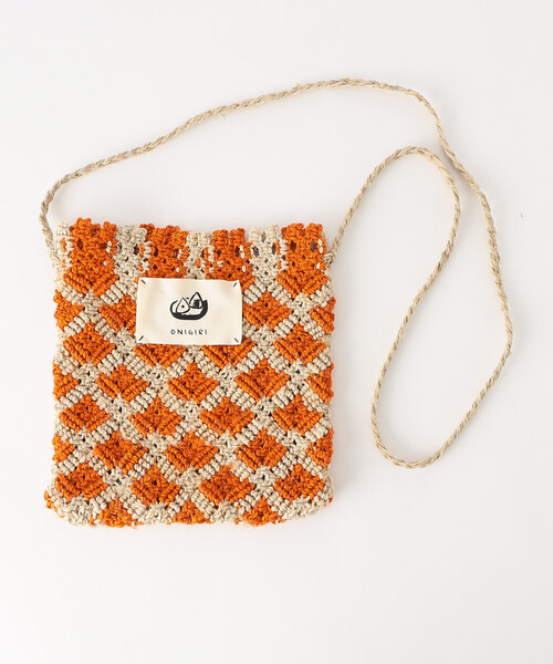ONIGIRI(オニギリ)の「サコッシュ(ショルダーバッグ・レディース・ブルー/オレンジ/ベージュ・FREE)」の20枚目の写真