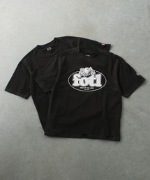 【FRUIT OF THE LOOM】BLACK PRINT S/S TEE/フロントデザインTシャツ