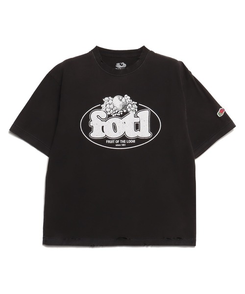 FRUIT OF THE LOOM(フルーツオブザルーム)の「【FRUIT OF THE LOOM】BLACK PRINT S/S TEE/フロントデザインTシャツ(Tシャツ/カットソー・メンズ・C/A/B・M/L/XL)」の10枚目の写真