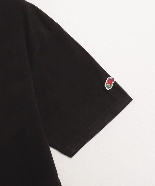 FRUIT OF THE LOOM(フルーツオブザルーム)の「【FRUIT OF THE LOOM】BLACK PRINT S/S TEE/フロントデザインTシャツ(Tシャツ/カットソー・メンズ・C/A/B・M/L/XL)」の12枚目の写真