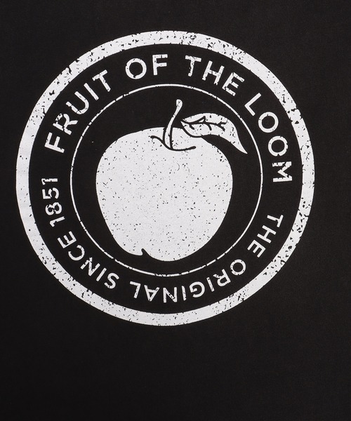 FRUIT OF THE LOOM(フルーツオブザルーム)の「【FRUIT OF THE LOOM】BLACK PRINT S/S TEE/フロントデザインTシャツ(Tシャツ/カットソー・メンズ・C/A/B・M/L/XL)」の9枚目の写真