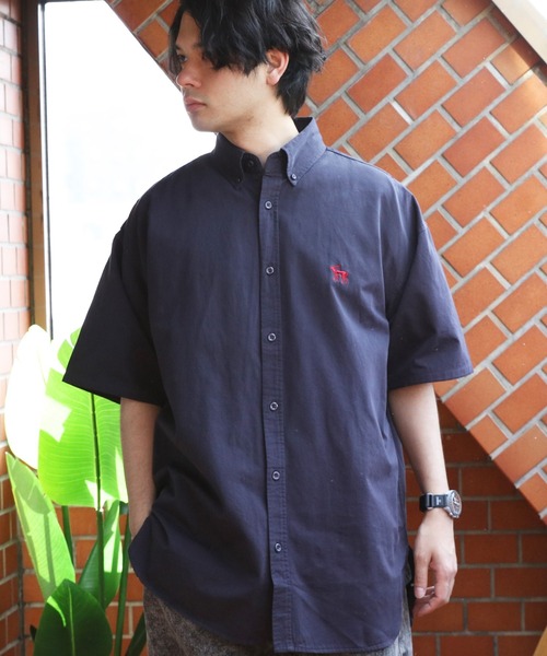 ツイル刺繍シャツ