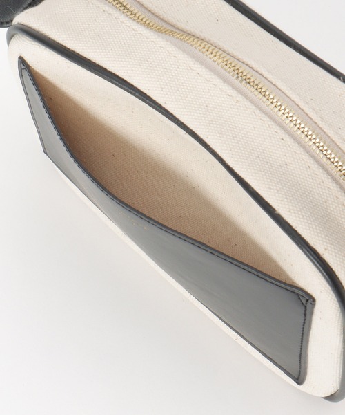 notch.（ノッチ）の「パトリシアショルダーバッグ（ショルダーバッグ・レディース・キャメル/ブラック・ONESIZE）」の18枚目の写真